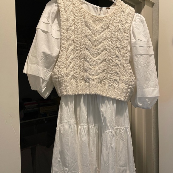 NWOT Free People Warm Hearts Sweater Maxi Set - Picture 7 of 8